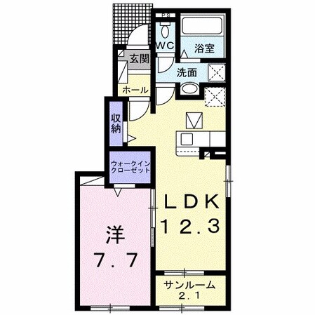 サンリット　マークの物件間取画像